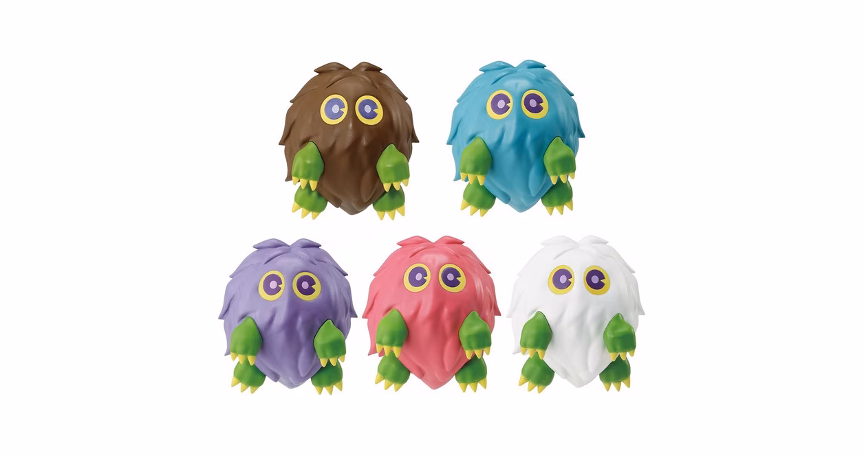 GameStop Bandai Spirits Yu-Gi-Oh! Ichibansho Kuriboh Brothers (Egyptian God) 1.6-in Statue Set