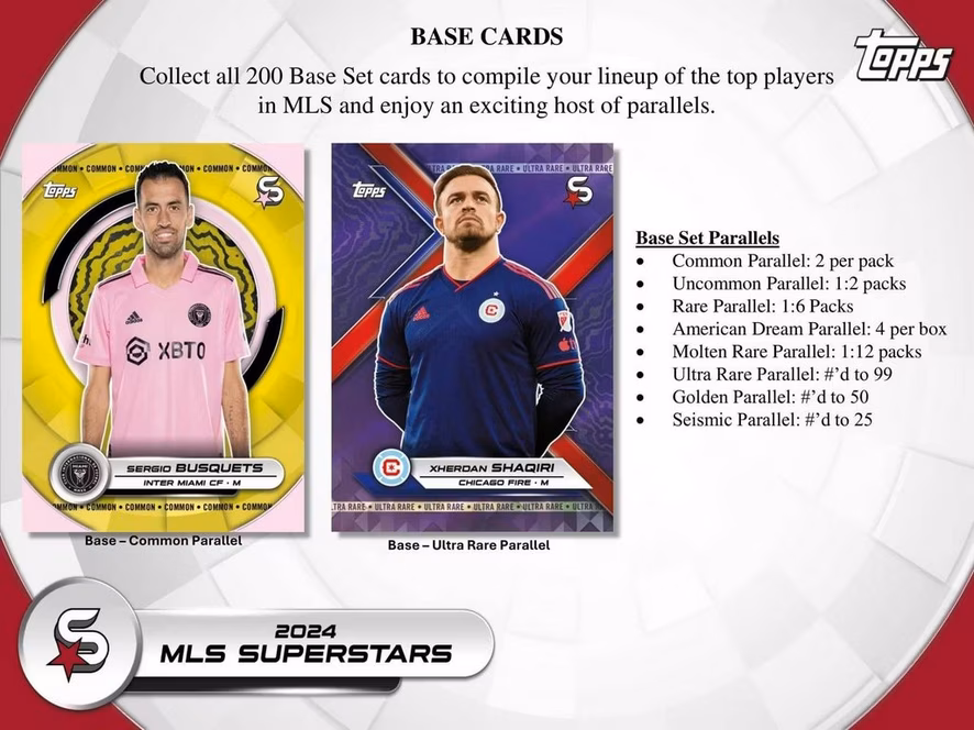 GameStop 2024 Topps MLS Soccer Superstars Value Box