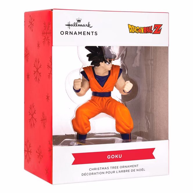 GameStop Hallmark Dragon Ball Z Saiyan Saga Goku Ornament