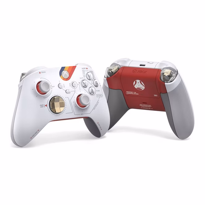 GameStop Microsoft Xbox Wireless Controller Starfield Limited Edition for Xbox Series X/S, Xbox One, and Windows Devices