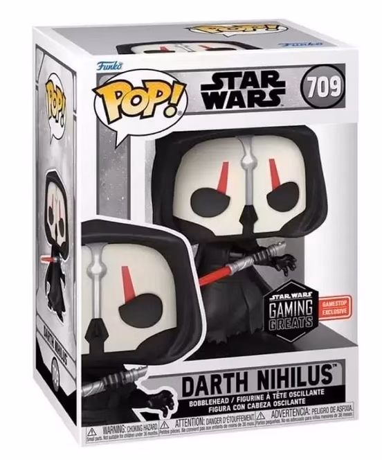 GameStop Funko POP! Star Wars Gaming Greats Darth Nihilus 3.75-in Vinyl Figure GameStop Exclusive