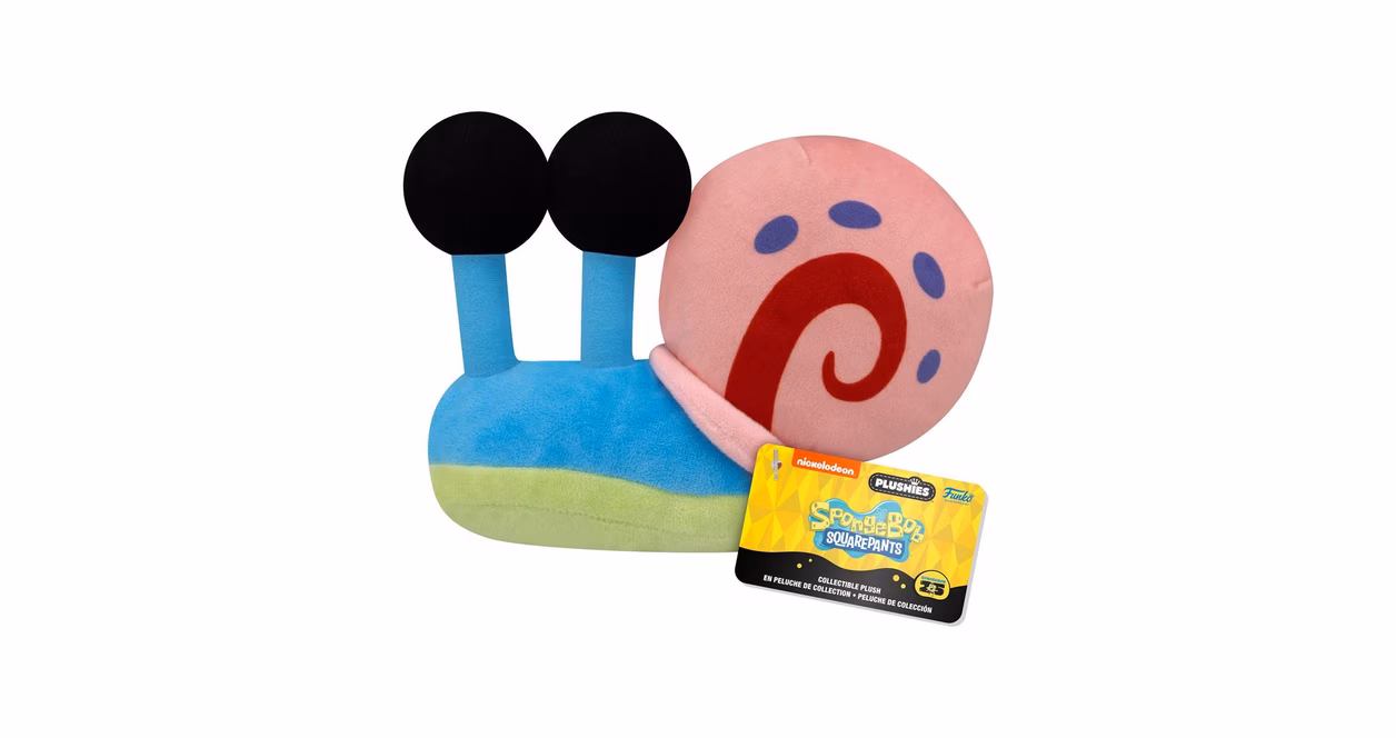 GameStop Funko Plush: SpongeBob SquarePants 25th Anniversary Gary 7-in Collectible Plush