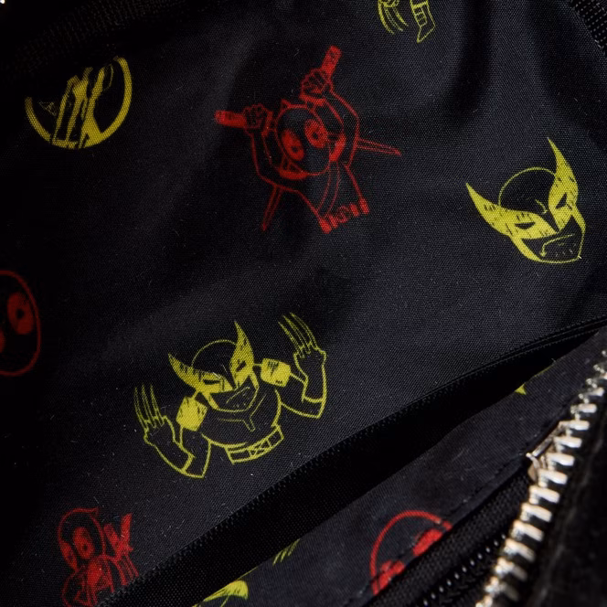 GameStop Loungefly Marvel Deadpool and Wolverine Crossbody Bag