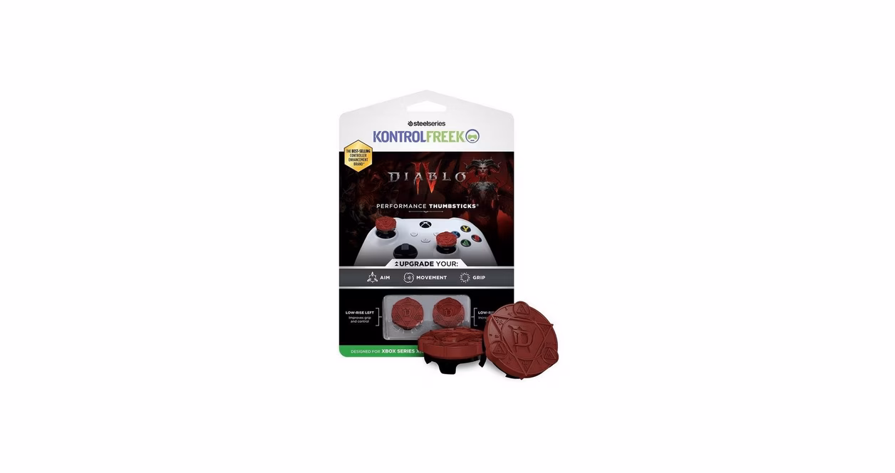 GameStop KontrolFreek Diablo IV Thumb Grips for Xbox Series X