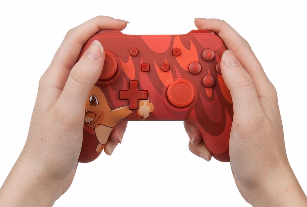 GameStop PowerA Wired Controller for Nintendo Switch - Charmander Blaze