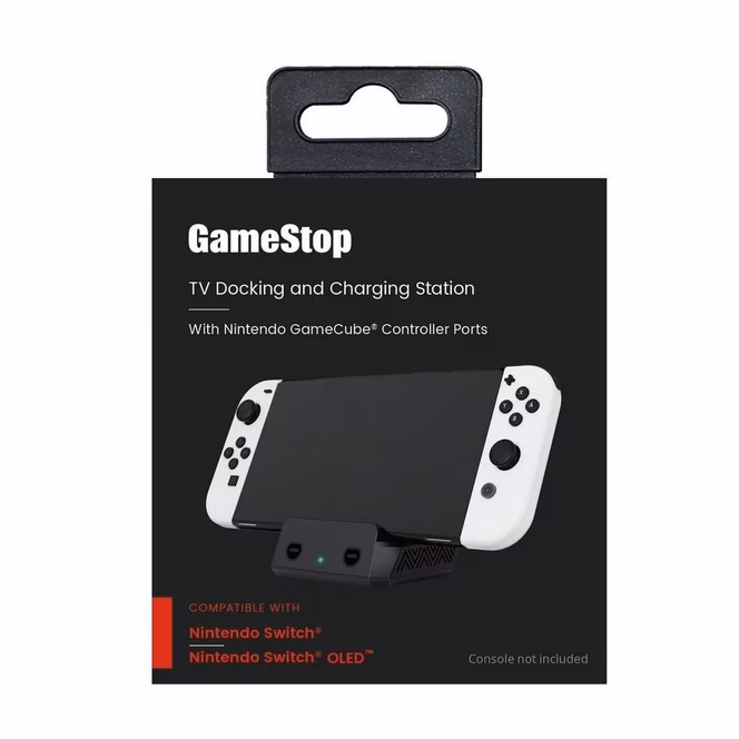 GameStop GameStop Nintendo Switch TV Stand and Charging Dock with Game Cube Controller Ports