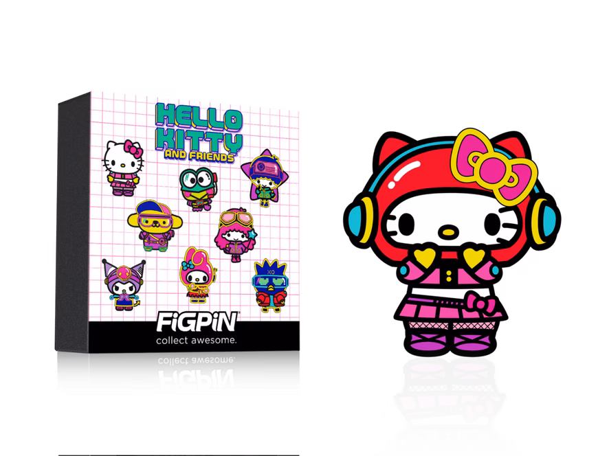 GameStop FiGPiN Mystery Pin Hello Kitty and Friends (Kawaii Arcade) Series 4 GameStop Exclusive