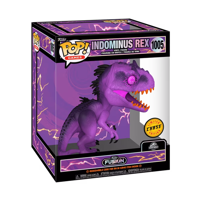 GameStop Funko POP! Super: Funko Fusion Indominus Rex (or Chase) 5.1-in Vinyl Figure