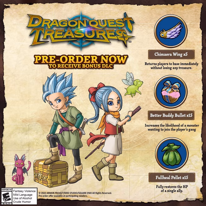 GameStop Dragon Quest Treasures - Nintendo Switch