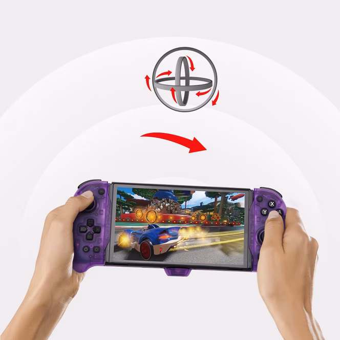 GameStop GameStop Controller Grip for Nintendo Switch and OLED with Carry Pouch