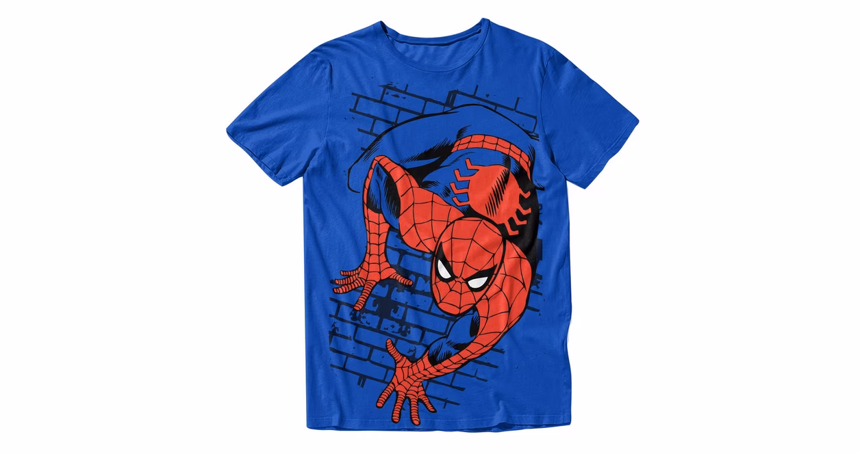 GameStop Marvel Spider-Man Crawling Unisex Graphic T-Shirt GameStop Exclusive