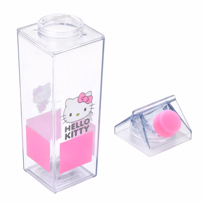 GameStop Hello Kitty Character 16 Oz Plastic Milk Carton