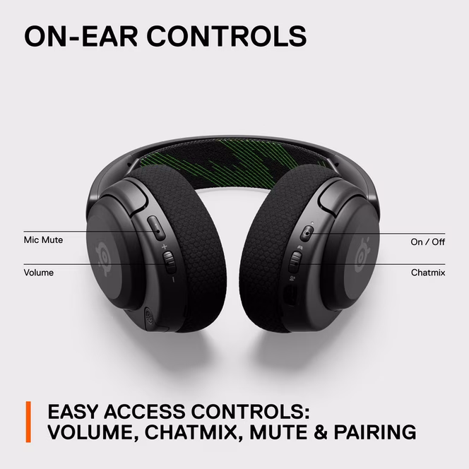 GameStop SteelSeries Arctis Nova 4X Wireless Gaming Headset for Xbox, PC, Switch, Meta Quest 2, PlayStation