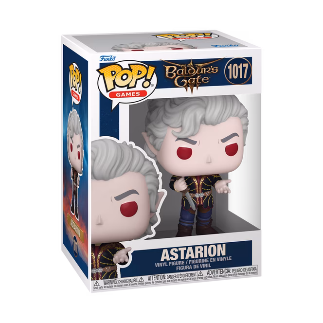 GameStop Funko POP! Games: Baldur's Gate Astarion (or Chase) 4.2-in Vinyl Figure