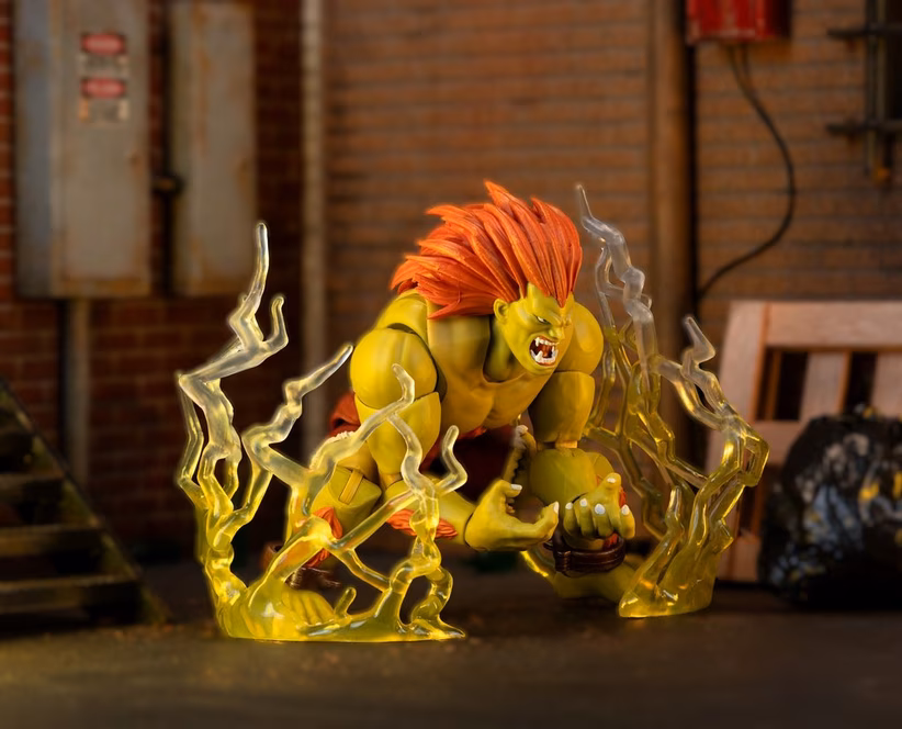 GameStop Ultra Street Fighter II Blanka Scale Deluxe 6-In Action Figure