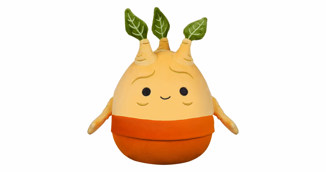 GameStop Squishmallows Harry Potter Mandrake 8-in Little Plush