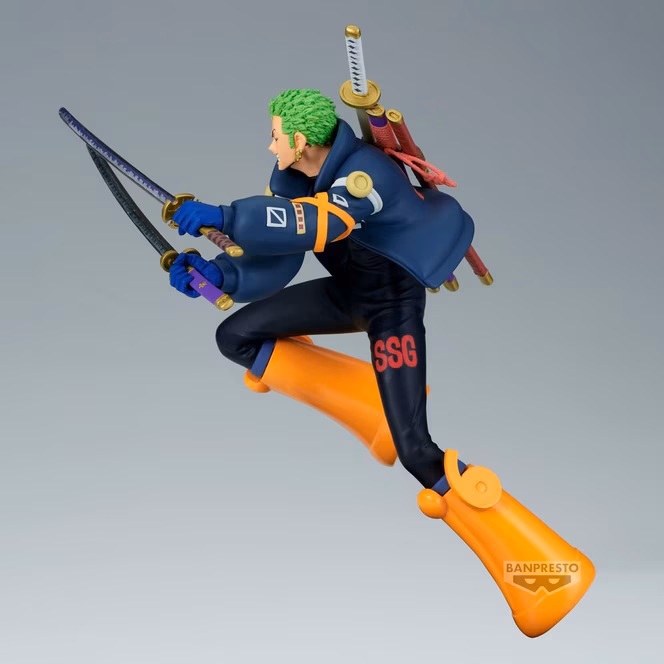 GameStop Banpresto One Piece Battle Record Collection Roronoa Zoro 6.3-in Statue