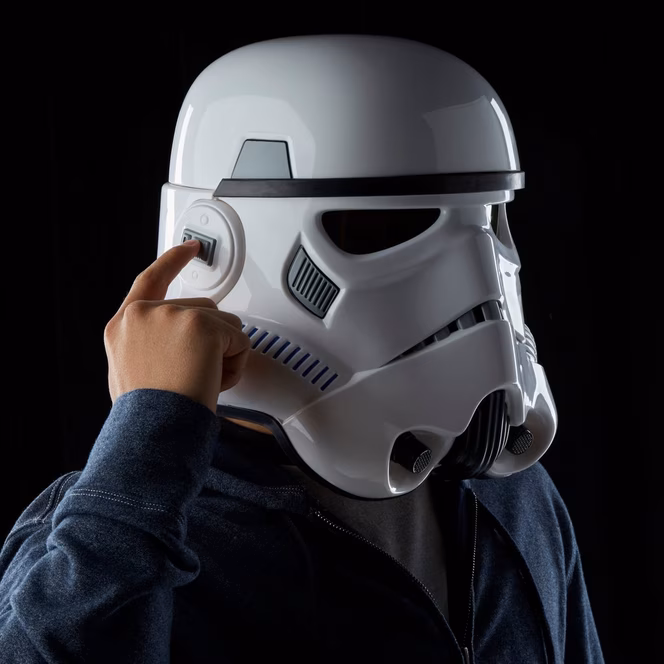 GameStop Star Wars The Black Series Rogue One: A Star Wars Story Imperial Stormtrooper Electronic Voice Changer Helmet