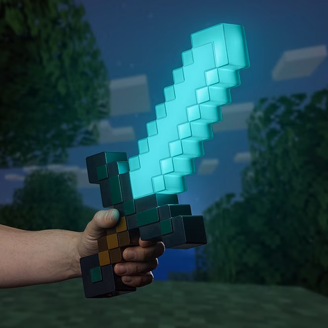 GameStop Minecraft Diamond Sword Light