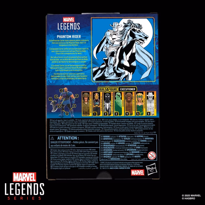 GameStop Hasbro Marvel Legends Series Phantom Rider Ghost Rider and Avengers 6-in Action Figure