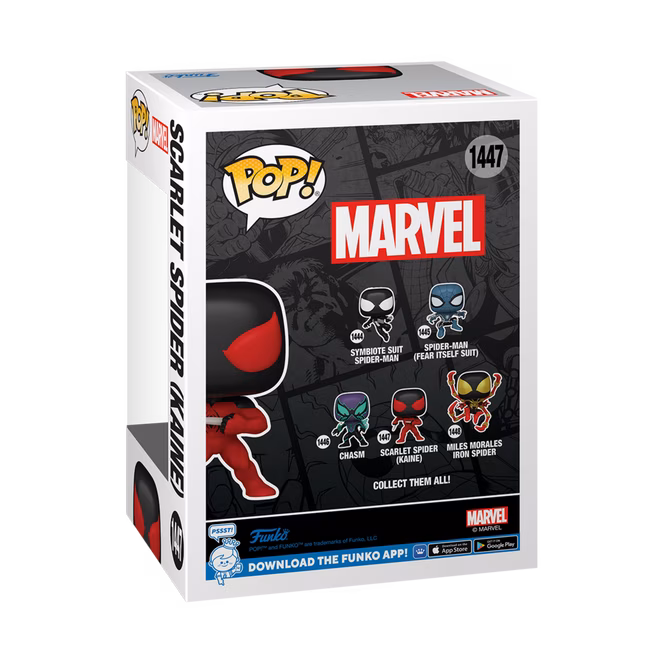 GameStop Funko POP! Marvel: Spider-Man Comics Kaine Parker 3.6-in Vinyl Bobblehead Figure