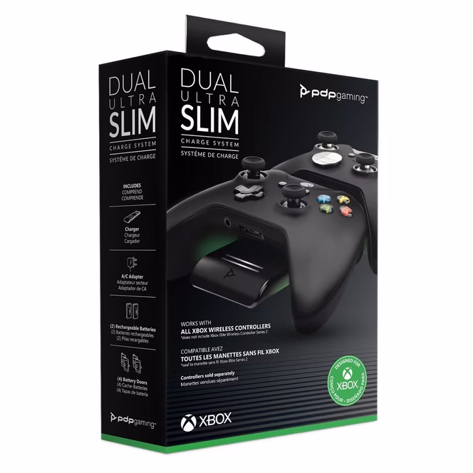 GameStop PDP Dual Ultra Slim Charger for Xbox Series X