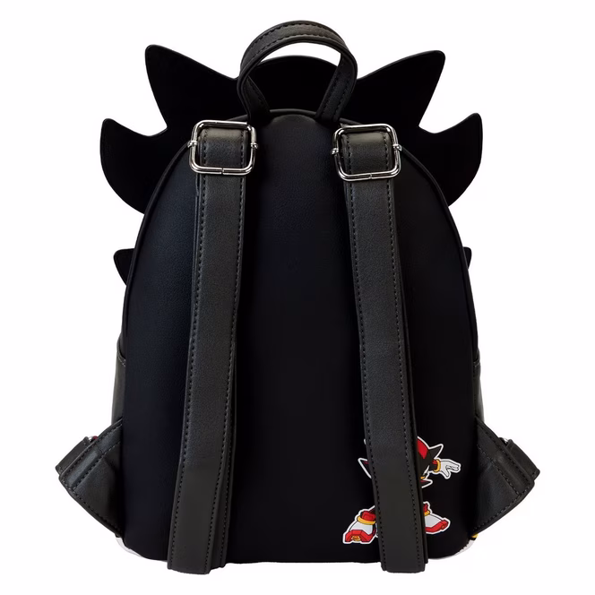 GameStop Loungefly Shadow the Hedgehog Cosplay Mini Backpack GameStop Exclusive