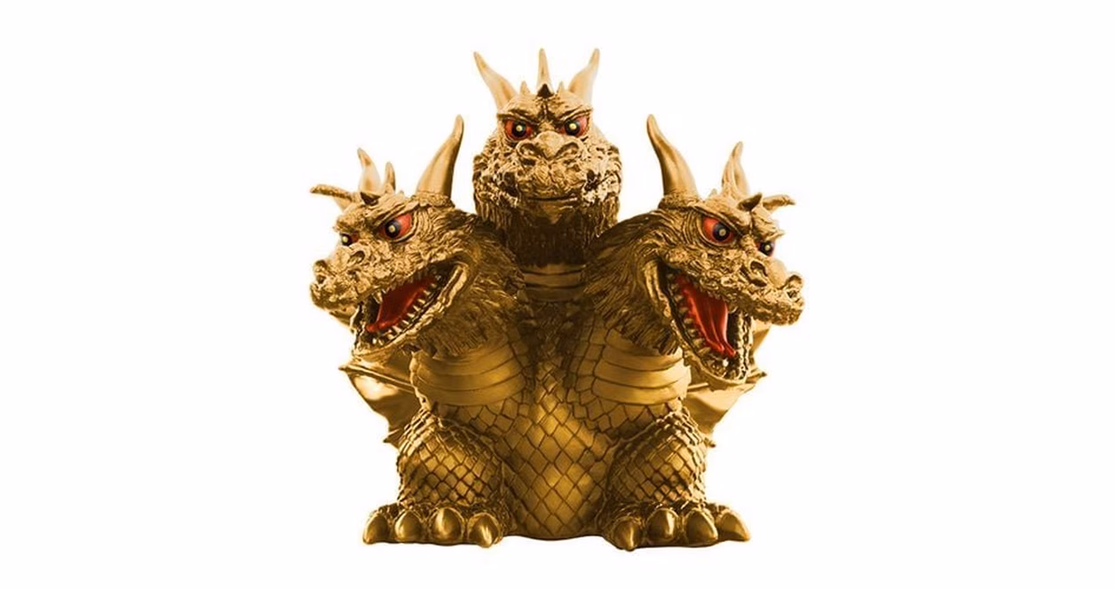 GameStop Banpresto Toho Monster Series Enshrined Monsters King Ghidrah 1964 ver A 4.7-in Figure