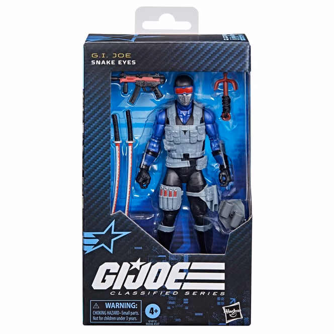 GameStop Hasbro G.I. Joe Classified Series Snake Eyes (Issue 165) 6-in Figure