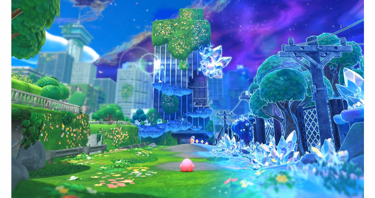 GameStop Kirby and the Forgotten Land - Nintendo Switch 2 Edition and Star-Crossed World