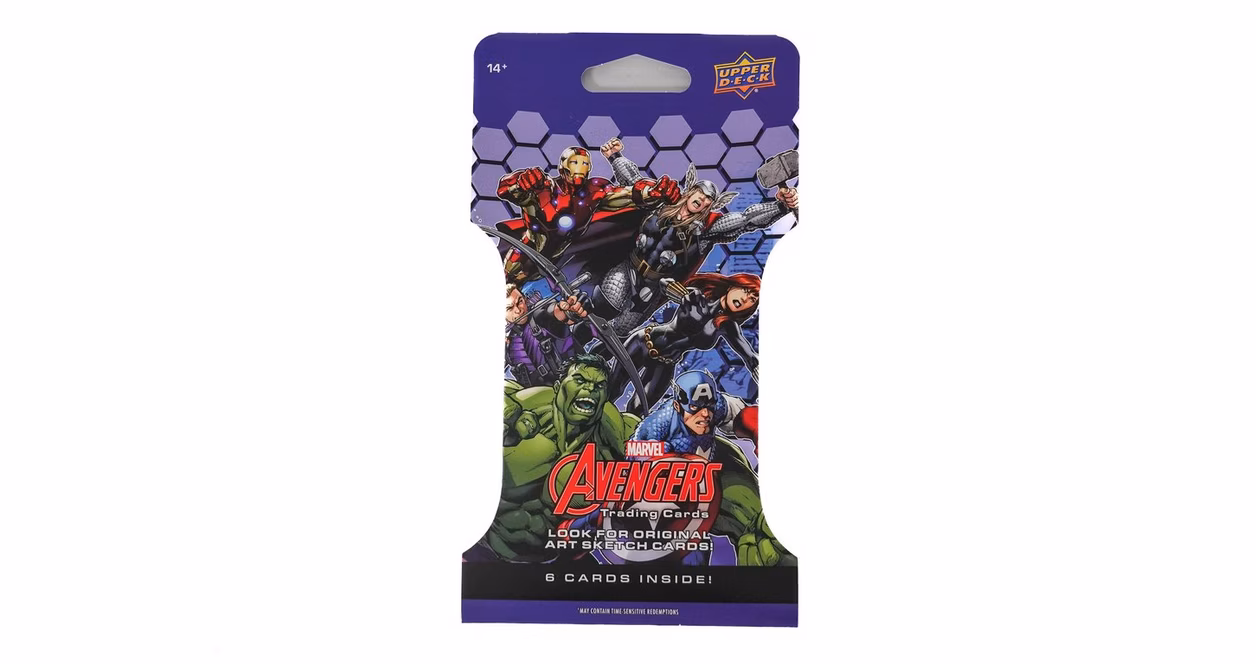 GameStop 2024 Upper Deck Marvel Avengers Booster Pack