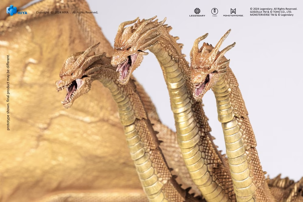 GameStop Hiya Toys Godzilla King of Monsters Exquisite Basic King Ghidorah Gravity Beam PX 13.75-in Action Figure