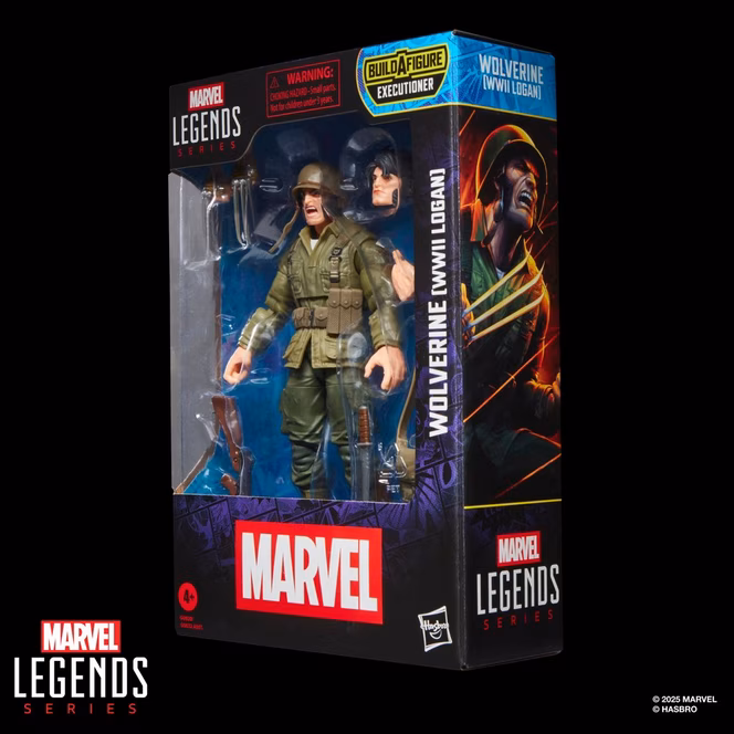 GameStop Hasbro Marvel Legends Series X-Men Wolverine (WWII Logan) 6-in Action Figure