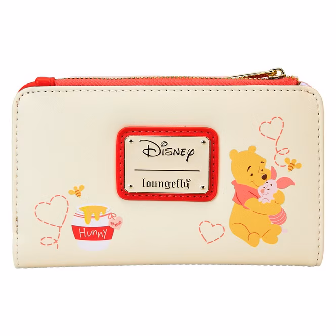GameStop Loungefly Disney Winnie the Pooh Love Letter Flap Bifold Wallet