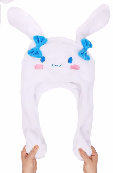 GameStop Sanrio Cinnamoroll Tassel Beanie with Moveable Ears GameStop Exclusive