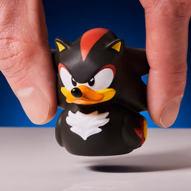 GameStop Tubbz Mini Sonic the Hedgehog Shadow the Hedgehog 2-in Collectible Duck