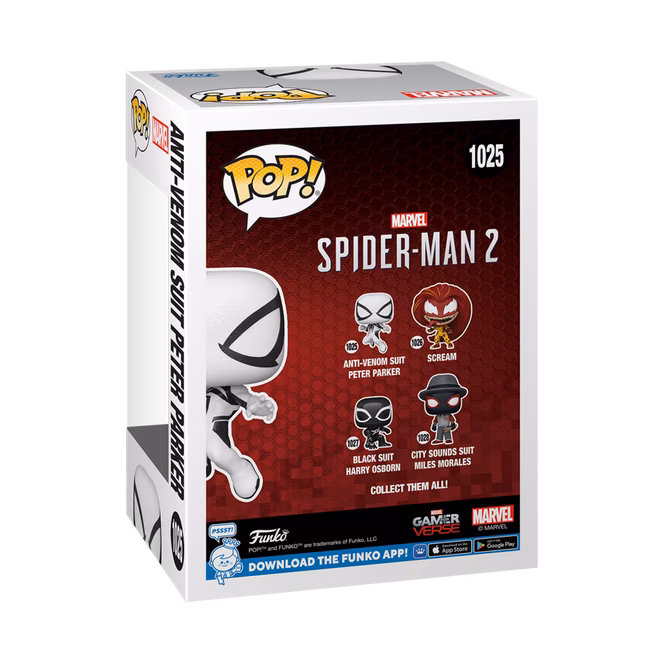 GameStop Funko POP! Games: Marvel's Spider-Man 2 Anti-Venom Peter 4.15-in Vinyl Figure