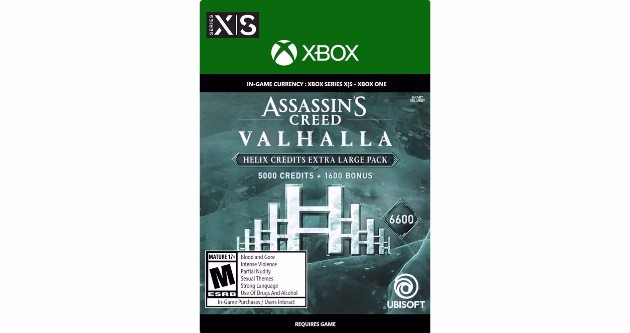 GameStop Assassin's Creed Valhalla Helix Credits Extra Large Pack - Xbox One