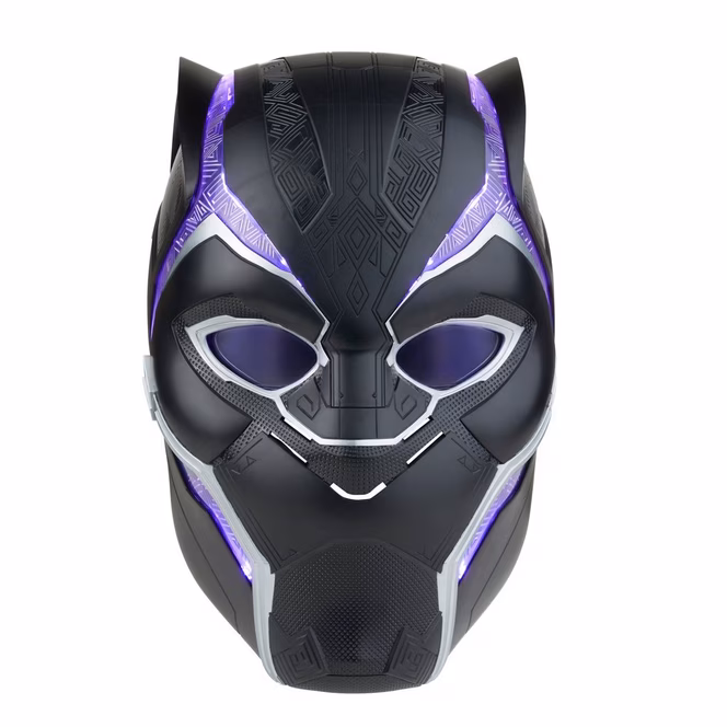 GameStop Hasbro Marvel Legends Black Panther Mask Replica with Vibranium Light Up Effects
