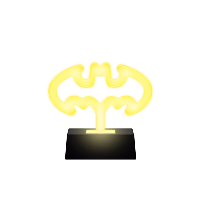 GameStop Batman Logo LED Yellow Neon Lamp