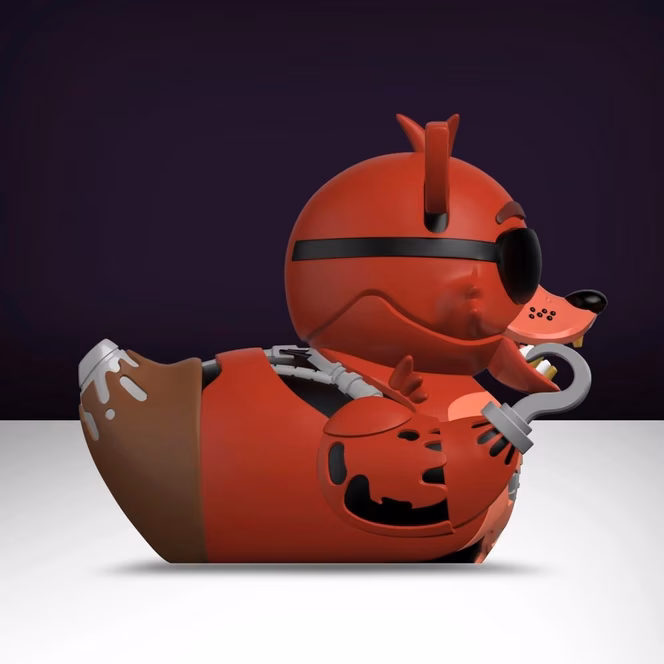 GameStop Tubbz Five Nights at Freddy's Foxy (1st Edition) 3.54-in Collectible Rubber Duck