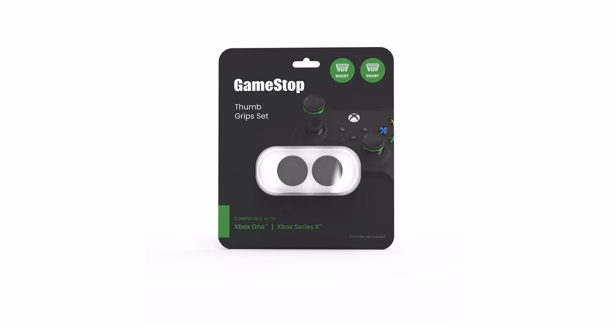 GameStop GameStop Short Thumb Grips 2-Pack for Xbox Series X, Xbox One