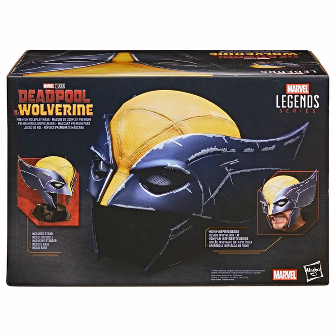 GameStop Hasbro Marvel Deadpool and Wolverine - Wolverine (Marvel Legends) Replica Mask