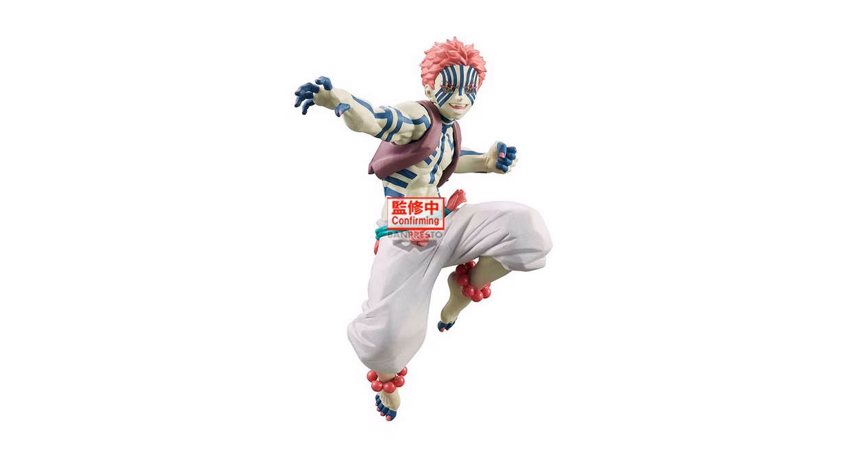GameStop Banpresto Demon Slayer: Kimetsu No Yaiba Akaza Vibration Stars Limited 5.1-In Figure