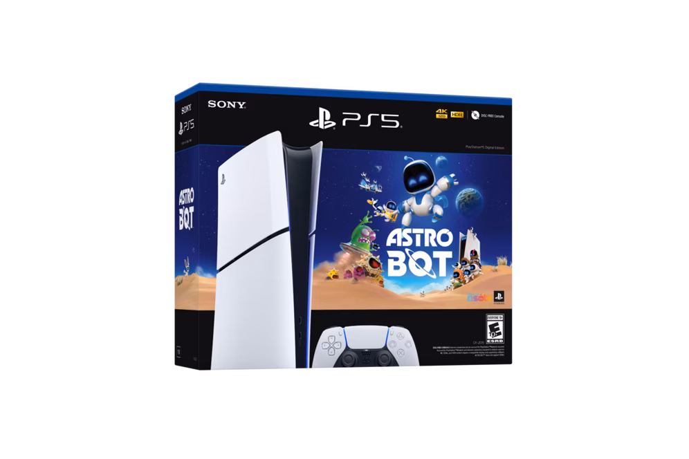 GameStop Sony PlayStation 5 Digital Edition ASTRO BOT Bundle
