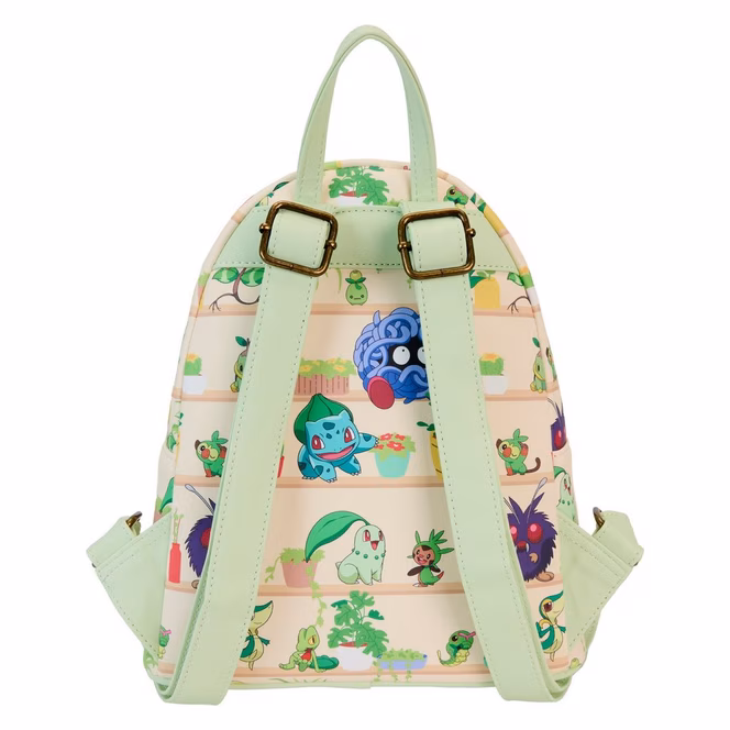 GameStop Loungefly Pokemon Plants Mini Backpack GameStop Exclusive