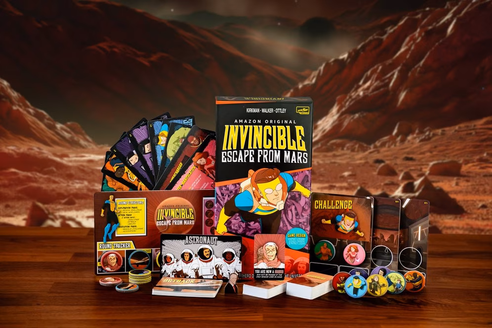 GameStop Invincible: Escape from Mars Board Game