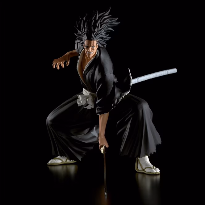 GameStop Banpresto Bleach Vibration Stars Kenpachi Zaraki 5.10-in Statue