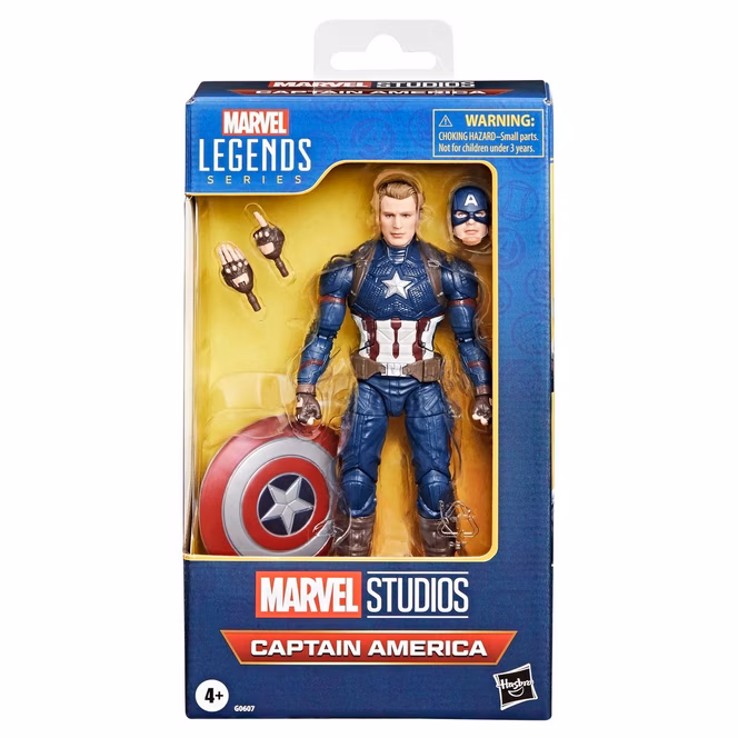 GameStop Hasbro Marvel Legends Studio Series Avengers: Endgame Captain America 6-in Action Figure