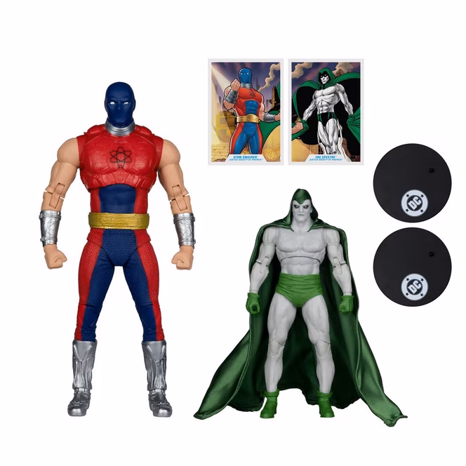 GameStop McFarlane Toys DC Multiverse Megafig Atom Smasher and Spectre 7-in Action Figures 2-Pack